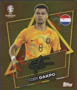 NED-SP Cody Gakpo – UEFA Euro 2024 Topps