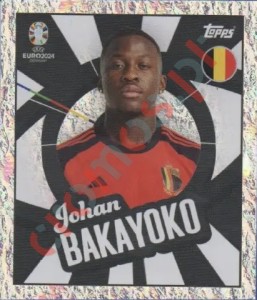 BEL-PTW Johan Bakayoko – UEFA Euro 2024 Topps