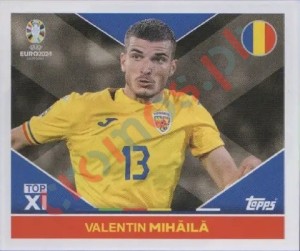 ROM-TOP1 Valentin Mihăilă – UEFA Euro 2024 Topps
