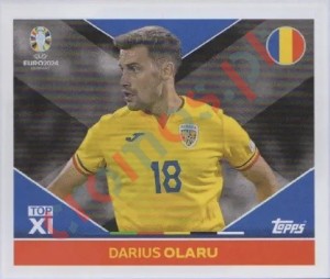ROM-TOP2 Darius Olaru – UEFA Euro 2024 Topps
