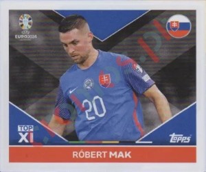 SVK-TOP2 Róbert Mak – UEFA Euro 2024 Topps
