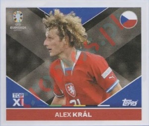 CZE-TOP2 Alex Král – UEFA Euro 2024 Topps