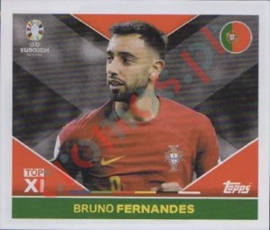 POR-TOP1 Bruno Fernandes – UEFA Euro 2024 Topps