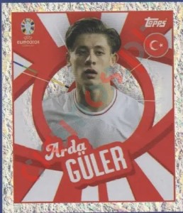 TUR-PTW Arda Güler – UEFA Euro 2024 Topps