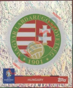 HUN1 Emblem – UEFA Euro 2024 Topps