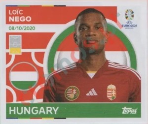 HUN10 Loic Nego – UEFA Euro 2024 Topps