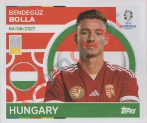 HUN11 Bendegúz Bolla – UEFA Euro 2024 Topps