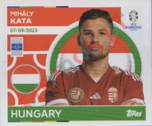 HUN15 Mihály Kata – UEFA Euro 2024 Topps