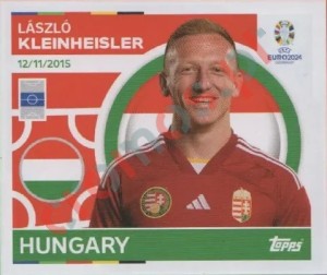 HUN16 László Kleinheisler – UEFA Euro 2024 Topps