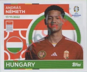 HUN20 András Nemeth – UEFA Euro 2024 Topps