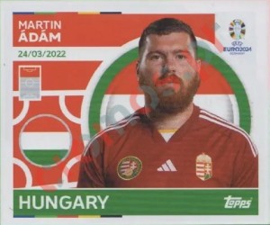 HUN21 Martin Ádám – UEFA Euro 2024 Topps