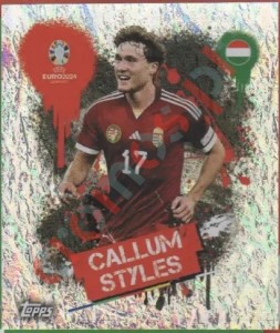 HUN3 Callum Styles – UEFA Euro 2024 Topps