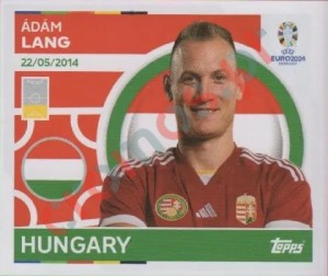 HUN5 Ádám Lang – UEFA Euro 2024 Topps