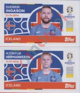 ICE6-7 Sverrir Ingason / Hjörtur Hermannsson – UEFA Euro 2024 Topps