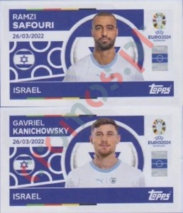 ISR12-13 Ramzi Safouri / Gavriel Kanichowsky – UEFA Euro 2024 Topps