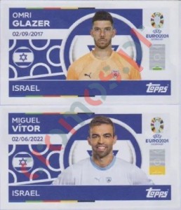 ISR2-3 Omri Glazer / Miguel Vítor – UEFA Euro 2024 Topps