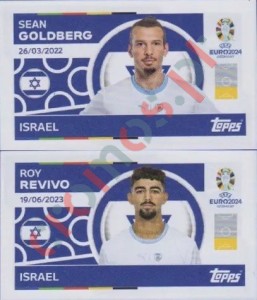 ISR6-7 Sean Goldberg / Roy Revivo – UEFA Euro 2024 Topps