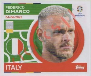 ITA10 Federico Dimarco – UEFA Euro 2024 Topps