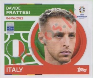 ITA13 Davide Frattesi – UEFA Euro 2024 Topps