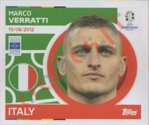 ITA15 Marco Verratti – UEFA Euro 2024 Topps