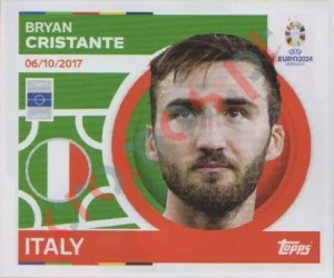 ITA17 Bryan Cristante – UEFA Euro 2024 Topps