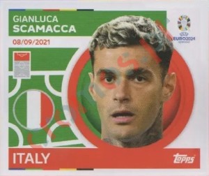 ITA18 Gianluca Scamacca – UEFA Euro 2024 Topps