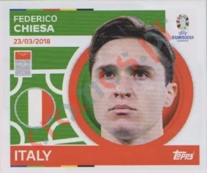 ITA19 Federico Chiesa – UEFA Euro 2024 Topps