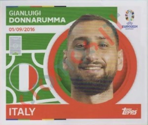 ITA4 Gianluigi Donnarumma – UEFA Euro 2024 Topps