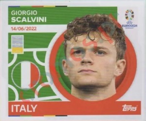 ITA8 Giorgio Scalvini – UEFA Euro 2024 Topps