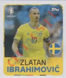 LEG10 Zlatan Ibrahimović – UEFA Euro 2024 Topps
