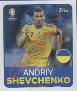 LEG5 Andriy Shevchenko – UEFA Euro 2024 Topps