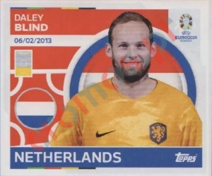 NED10 Daley Blind – UEFA Euro 2024 Topps