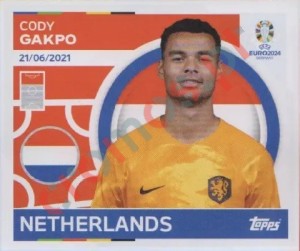 NED18 Cody Gakpo – UEFA Euro 2024 Topps