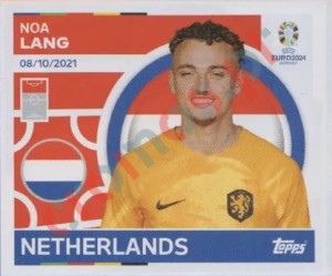 NED19 Noa Lang – UEFA Euro 2024 Topps