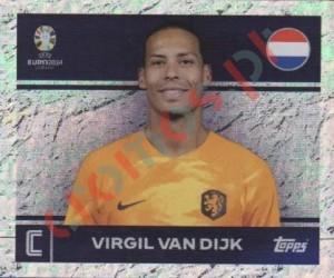 NED2 Virgil van Dijk – UEFA Euro 2024 Topps
