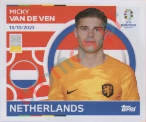 NED6 Micky van de Ven – UEFA Euro 2024 Topps