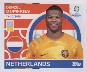 NED8 Denzel Dumfries – UEFA Euro 2024 Topps