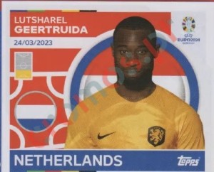 NED9 Lutsharel Geertruida – UEFA Euro 2024 Topps