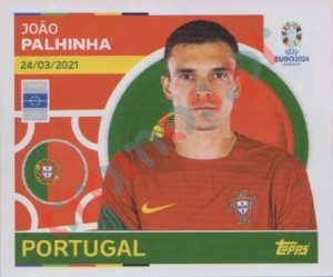 POR12 João Palhinha – UEFA Euro 2024 Topps
