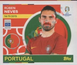 POR15 Rúben Neves – UEFA Euro 2024 Topps