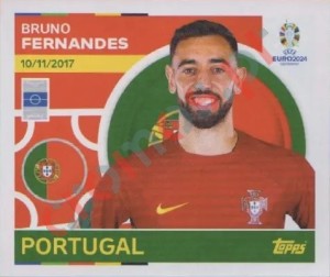 POR17 Bruno Fernandes – UEFA Euro 2024 Topps