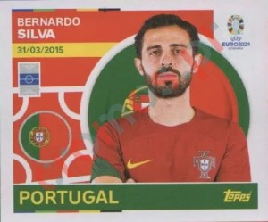 POR18 Bernardo Silva – UEFA Euro 2024 Topps