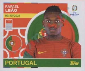 POR21 Rafael Leão – UEFA Euro 2024 Topps