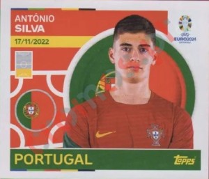 POR6 António Silva – UEFA Euro 2024 Topps