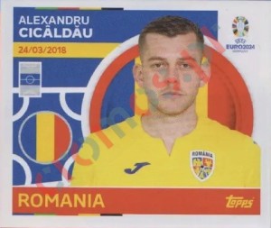 ROM12 Alexandru Cicâldău – UEFA Euro 2024 Topps