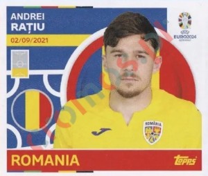 ROM5 Andrei Rațiu – UEFA Euro 2024 Topps