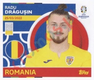 ROM6 Radu Drăgușin – UEFA Euro 2024 Topps