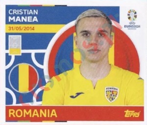ROM7 Cristian Manea – UEFA Euro 2024 Topps