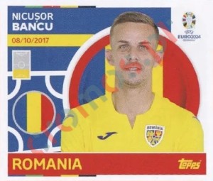 ROM9 Nicușor Bancu – UEFA Euro 2024 Topps