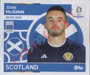SCO15 John McGinn – UEFA Euro 2024 Topps